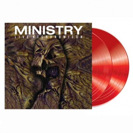 MINISTRY - Live Necronomicon 2LP, Red Vinyl, Ltd. Ed.