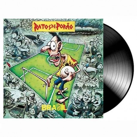 RATOS DE PORÃO - Brasil LP, Black Vinyl, Ltd. Ed.