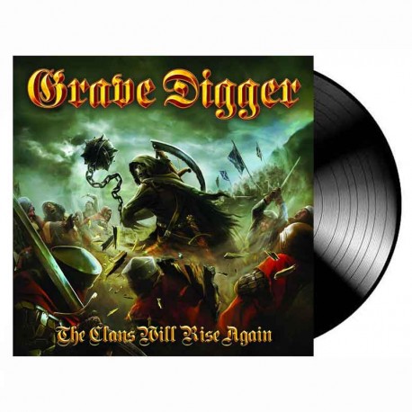 GRAVE DIGGER - The Clans Will Rise Again LP, Vinilo Negro, Ed.Ltd.