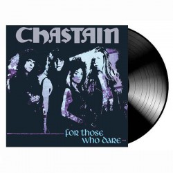 CHASTAIN - For Those Who Dare LP, Black Vinyl