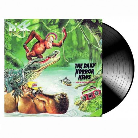 RISK - The Daily Horror News LP, Vinilo Negro