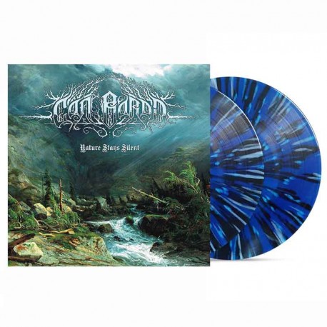 CÂN BARDD - Nature Stays Silent 2LP, Blue & White/Black Splatter Vinyl, Ltd. Ed.
