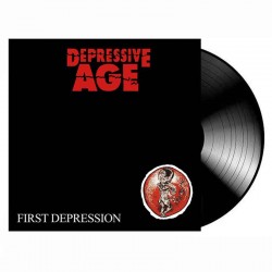 DEPRESSIVE AGE - First Depression LP, Black Vinyl