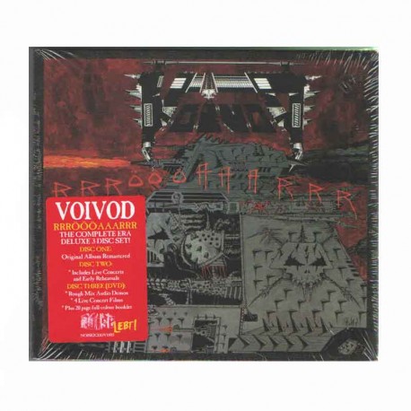 VOIVOD - Rrröööaaarrr 2CD + DVD, Edición Deluxe