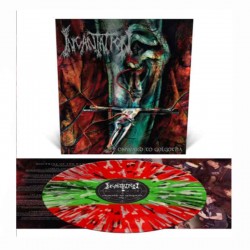 INCANTATION - Onward To Golgotha LP, Tri Color Striped with Splatter Vinyl, Ltd. Ed.