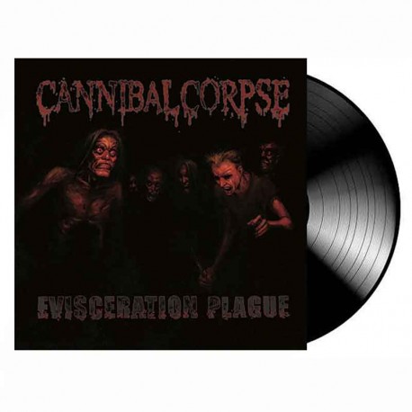 CANNIBAL CORPSE - Evisceration Plague LP, Vinilo Negro