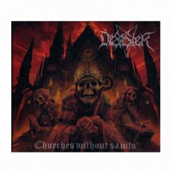 DESASTER - Churches Without Saints CD, Ed. Ltd, Digipak