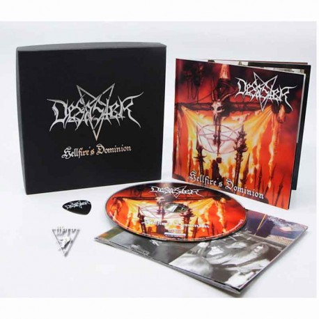 DESASTER - Hellfire's Dominion CD BOX, Ed. Ltd.