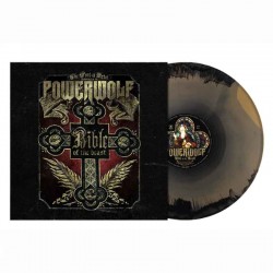 POWERWOLF - Bible Of The Beast LP, Gold/Black Corona Vinyl, Ltd. Ed.