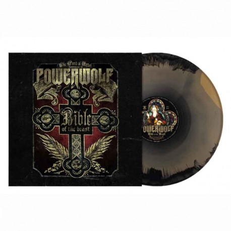 POWERWOLF - Bible Of The Beast LP, Vinilo Gold/Black Corona, Ed. Ltd.