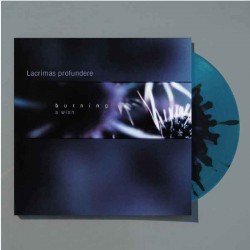 LACRIMAS PROFUNDERE - Burning: A Wish LP, Blue & Black Splatter Vinyl, Ltd. Ed.