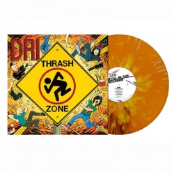 D.R.I. - Thrash Zone LP, Vinilo Orange Yellow White Splatter