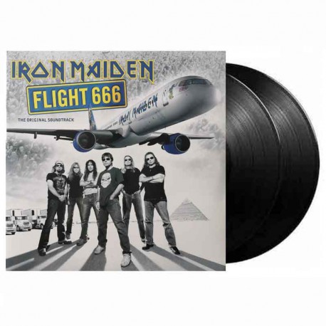 IRON MAIDEN - Flight 666 - The Original Soundtrack 2LP, Black Vinyl