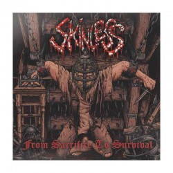 SKINLESS - From Sacrifice To Survival  LP Vinilo Naranja,  Ed. Ltd. Numerada