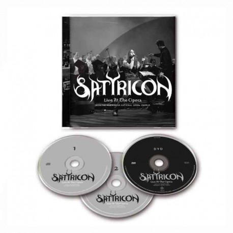 SATYRICON - Live At The Opera DVD + 2CD