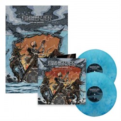 EINHERJER - Norse And Dangerous - Live... From The Land Of Legends 2LP, Vinilo Crystal Clear Blue Marbled, Ed. Ltd.