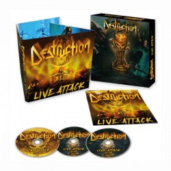 DESTRUCTION - Live Attack 2CD + BLURAY