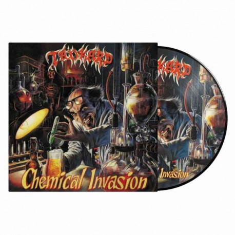 TANKARD - Chemical Invasion LP, Picture Disc Vinyl, Ltd. Ed.