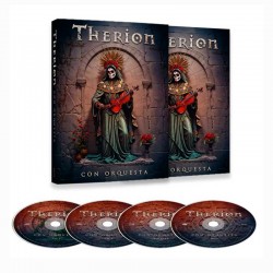 THERION - Con Orquesta A5 Digipak 2CD + DVD + Bluray, Ed. Ltd.