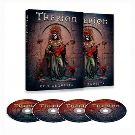 THERION - Con Orquesta A5 Digipak 2CD + DVD + Bluray, Ltd. Ed.