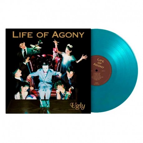 LIFE OF AGONY - Ugly LP, Turquoise Vinyl, Ltd. Ed. Numbered