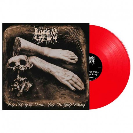 PUNGENT STENCH - For God Your Soul... For Me Your Flesh LP, Red Vinyl, Ltd. Ed.