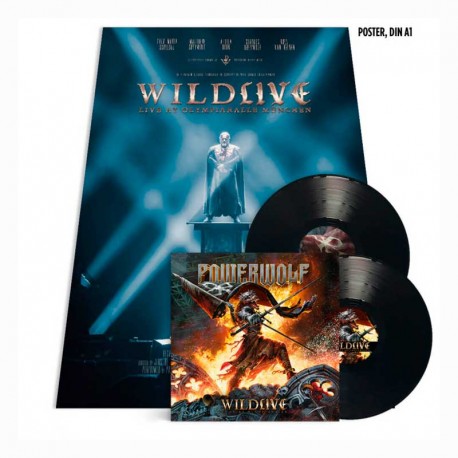 POWERWOLF - Wildlive (Live At Olympiahalle) 2LP, Vinilo Negro