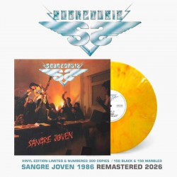 SOBREDOSIS - Sangre Joven LP, Vinilo Amarillo Marbled, Ed. Ltd.