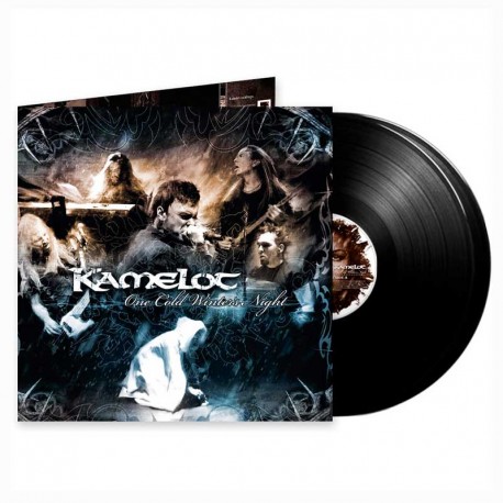 KAMELOT - One Cold Winter's Night 2LP, Vinilo Negro