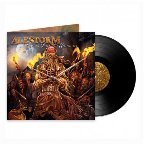 ALESTORM - Black Sails At Midnight LP, Vinilo Negro