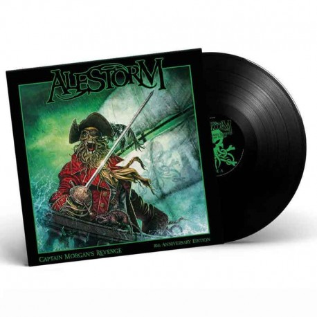 ALESTORM - Captain Morgan's Revenge LP, Vinilo Negro