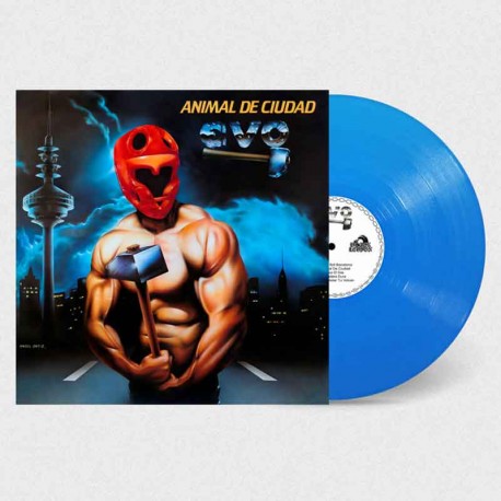 EVO - Animal De Ciudad LP, Vinilo Azul, Ed. Ltd.