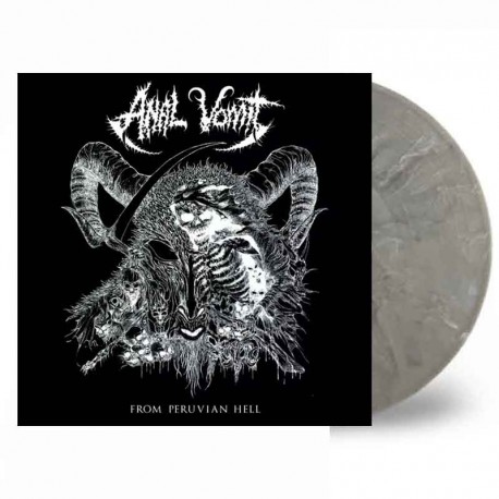 ANAL VOMIT - From Peruvian Hell LP, Vinilo Gris Marbled (Edición 22º Aniversario)