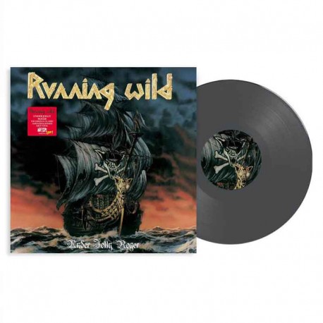 RUNNING WILD - Under Jolly Roger LP, Vinilo Gris