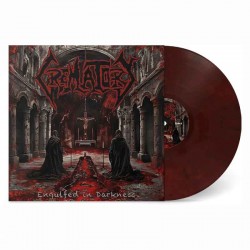 CREMATORY - Engulfed In Darkness LP, Vinilo Rojo Marbled, Ed. Ltd.