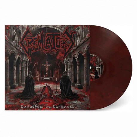 CREMATORY - Engulfed In Darkness LP, Vinilo Rojo Marbled, Ed. Ltd.