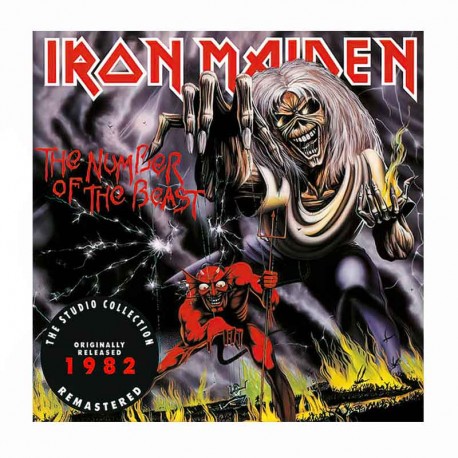 IRON MAIDEN - The Number Of The Beast CD, Digipak