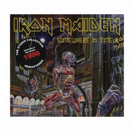 IRON MAIDEN - Somewhere In Time CD, Digipak