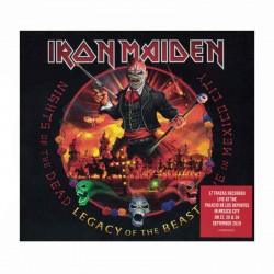 IRON MAIDEN - Nights Of The Dead, Legacy Of The Beast: Live In Mexico City 2CD, Digipak