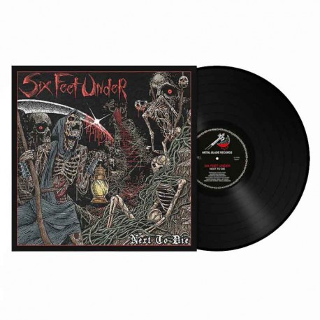 SIX FEET UNDER - Next To Die LP, Black Vinyl