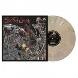 SIX FEET UNDER - Next To Die LP, Vinilo Bone Brown Marbled, Ltd. Ed.