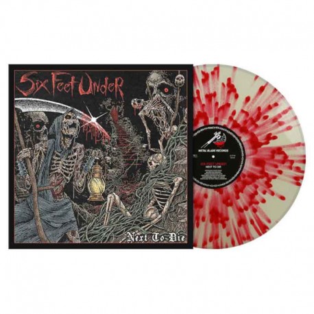 SIX FEET UNDER - Next To Die LP, Vinilo Blood Splatter, Ltd. Ed. Numerada