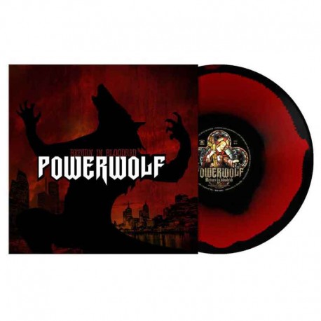 POWERWOLF - Return In Bloodred LP, Red/Black Corona Vinyl, Ltd. Ed.
