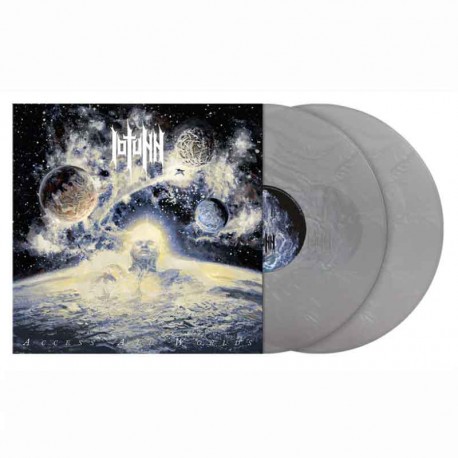 IOTUNN - Access All Worlds 2LP, Silver Crystal Clear Melt , Ltd. Ed.