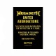 MEGADETH - United Abominations LP, Vinilo Negro