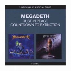 MEGADETH - Rust In Peace / Countdown To Extinction 2CD