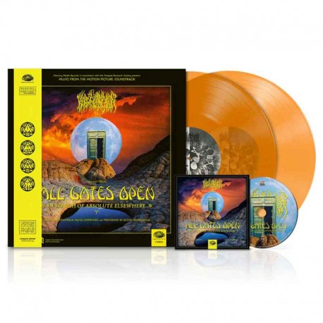 BLOOD INCANTATION - All Gates Open (Original Motion Picture Soundtrack) 2LP + Blu-Ray, Orange Vinyl, Ltd. Ed.