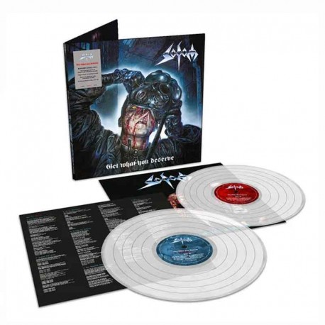 SODOM - Get What You Deserve 2LP, Milky Clear Vinyl