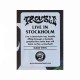 TROUBLE - Live In Stockholm 2LP, Vinilo Negro