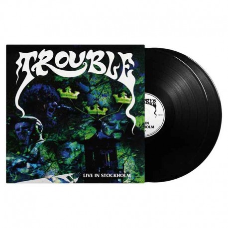 TROUBLE - Live In Stockholm 2LP, Vinilo Negro